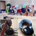 【happy one】Pure Wool Headband Cushion Top Head Band For Hifiman HE4 HE500 HE300 HE400 HE5LE Over Headphone. 