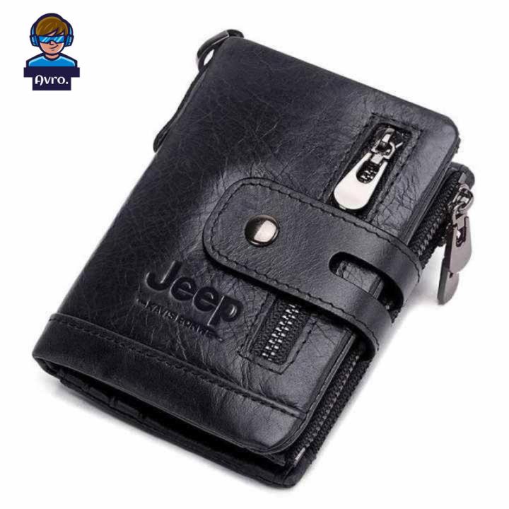 Pure Leather Wallet For Men Black - Wallet - Wallet For Men