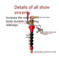 NCANRUI 2X Dust Remover Water Sprayer System Nozzle Coolant Misting Dust-Proof for Marble Brick Tile Cutting Machine Grinder.