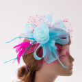 European and American Amazon bridal hair ornaments, vintage mesh headdresses, hairpins, feather head flowers, SHEIN racing headbands.