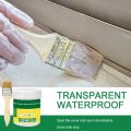 Transparent Waterproof Glue Plus Brush Waterproof And Leakproof Glue For Exterior Wall Bathroom Toilet Floor Tiles. 