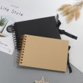 Photo Albums 30 Black Pages Memory Books A4 Craft Paper DIY Scrapbooking Picture Demoo. 