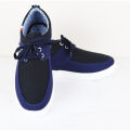 Trendy Casual Sneakers for Men - Comfy Medium Tops with Genuine Leather - Soft and Breathable Canvas. 