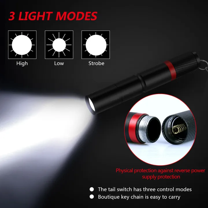 ZHIYU%20Mini%20LED%20Flashlight%20XPE%20Portable%20Pen%20Light%20Waterproof%20Torch%20Camping%20Emergency%20Outdoor%20Walking%20Lantern%20Keychain%20Flashlight%20-%20Image%202