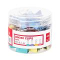 Deli E8555A Colourful Binder Clips 19mm Pack of 40.