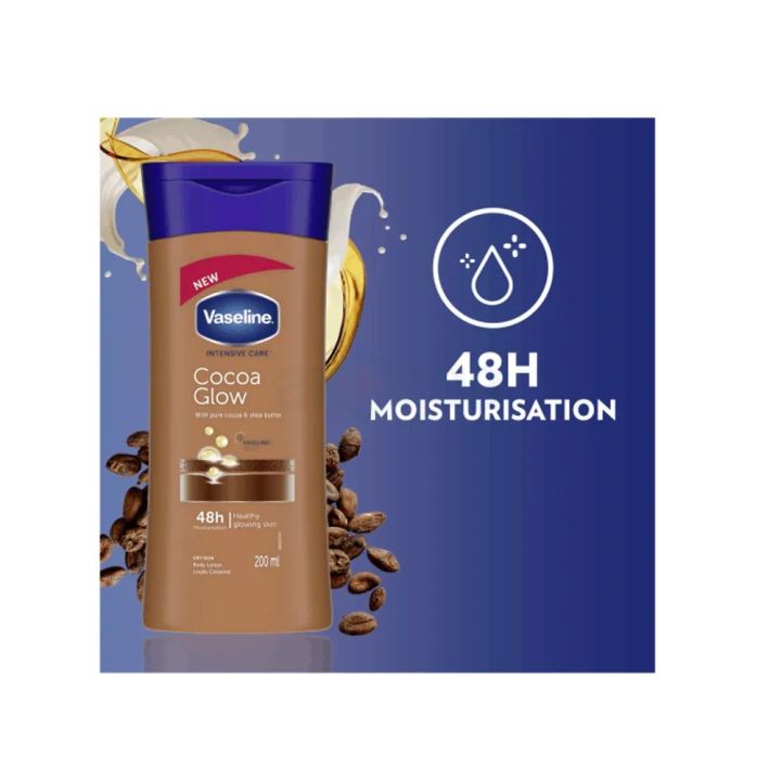 International%20European%20country%20Product%20%20Vaseline%20Intensive%20Care%20Cocoa%20Glow%20Body%20Lotion%20200%20ml%20-%20Image%203