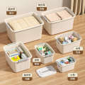 Storage for household clothes, thickened plastic extra large sorting box, clothing storage box.