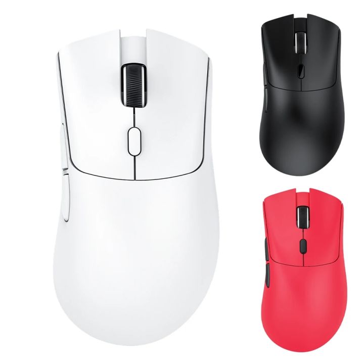 R1 1000Hz Wireless Mouse Wired/2.4G/BT5.2 3 Mode Connection Gaming Mouse 18000DPI Lightweight Ergonomic Mice For Computer Laptop