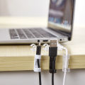 20Pcs Cable Organizer Clips Cable Management Desktop Workstation Wire Manager Cord Holder Usb Charging Data Line Winder. 