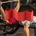 Bench Press Band Bench Bench Press Powerlifting Resistance Band Gym Workout Elbow Support for S red.