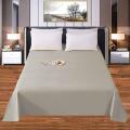 1Pc Thick 100% Cotton Flat Sheet Solid Color High Quality Bed Sheet Various Sizes Can Be Customized. 
