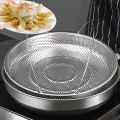 Stainless Steel Food Steamer Rack Basket Pressure Cooker Steamer Basket With Handle Steaming Grid Drain Drainer Cooking Utensils 1Pcs. 
