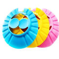 Baby Bathing Shower Cap Hat With Ear Wash Hair Shield-Free Size-Multicolor. 