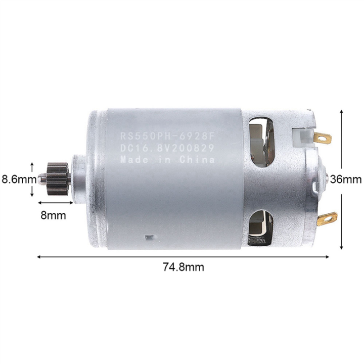 2X%20RS550%2018V%2019500%20RPM%20DC%20Motor%20with%20Two-Speed%2011%20Teeth%20and%20High%20Torque%20for%20Electric%20Drill/Screwdriver%20-%20Image%202