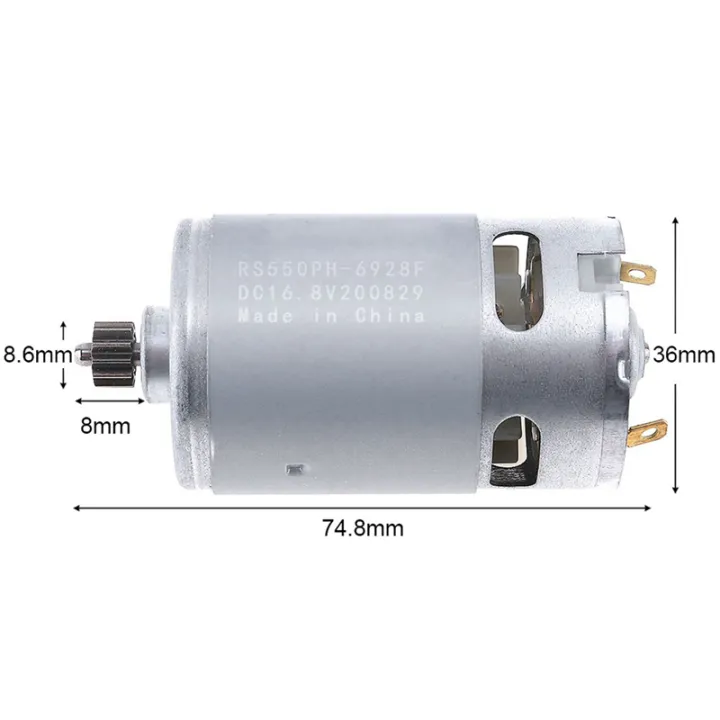 2X%20RS550%2018V%2019500%20RPM%20DC%20Motor%20with%20Two-Speed%2011%20Teeth%20and%20High%20Torque%20for%20Electric%20Drill/Screwdriver%20-%20Image%202
