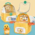 Officially Authorized Moccachu Small Milk Blocks Dragon Doll Head Tilt Squeezing Toy Decompression Fun Squishy Toys Trendy Play.