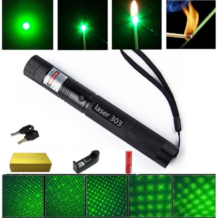Green Rechargeable Laser Pointer(Laser light) Adjustable Focus(Professional)
