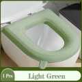 Bathroom Toilet Seat Cover Comfort Durable Thicker Washable Self Sticky with Handle for Bathroom.