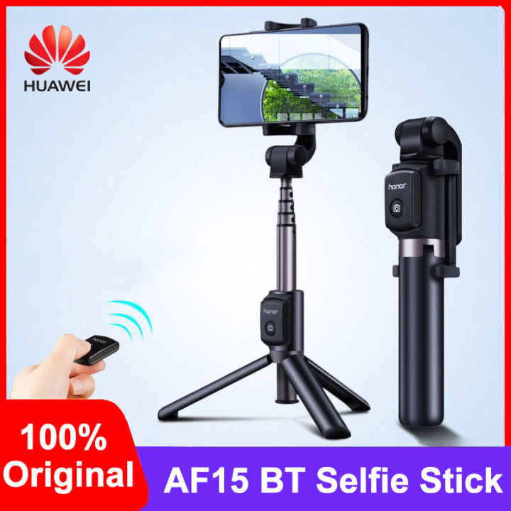Huawei AF15 Selfie Stick Bluetooth Tripod for Portable Wireless Control Monopod Gimbal Stabilizer / Android