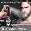 PURC Beard Growth Oil Hair Growth Products for Men Rosemary Oil Beard Fast Regrowth Nourishing Enhancer Treatment Hair Care Lateil. 