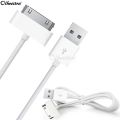 30 Pin USB Cable For Apple iPhone 4 S 4s 3G 3GS iPad 1 2 3 iPod Nano Touch Phone Charging Cord Data Cable Wire Charger Adapter. 