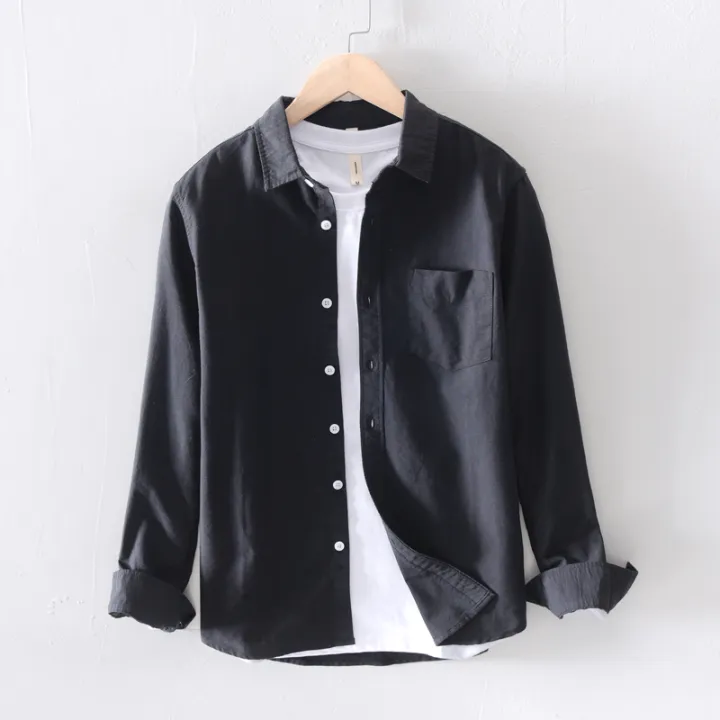 Slim%20Fit%20Cotton%20Long%20Sleeve%20formal%20Shirt%20for%20Men%20-%20Image%202