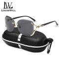 LouisWill Women Sunglasses Ladies Gradients UV Protection  Trim Style Eyewear. 