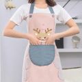 Waterproof Kitchen Apron Apron Kitchen Cooking And Washing Dishes Big Pocket Housework Apron Good Effect And Easy To Use - Cyclone. 