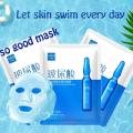 Hyaluronic Acid Face Sheet Mask Collagen Whitening Korean Beauty Facial Moisturizing Skin Care Mascara Masker Maske Facemask.