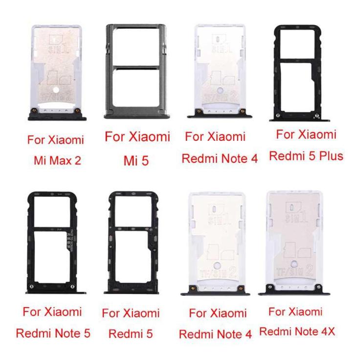 SIM Card Tray and Micro SD Xiaomi Mi Max 3 Black