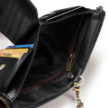 New Men Wallets PU Leather Short Card Holder Chain Luxury Brand Men's Purse High Quality Classic Retro Male Wallet. 