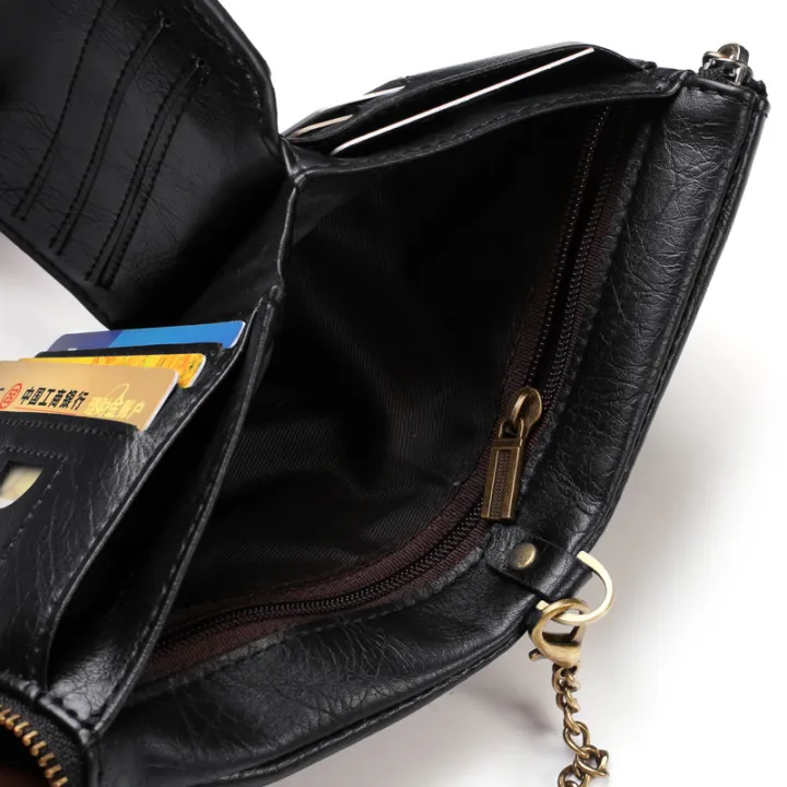 New%20Men%20Wallets%20PU%20Leather%20Short%20Card%20Holder%20Chain%20Luxury%20Brand%20Men's%20Purse%20High%20Quality%20Classic%20Retro%20Male%20Wallet%20-%20Image%205