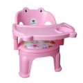 China Baby Feeding Chair, with Tray Strong and Durable Plastic Chair for Kids/Plastic School Study Chair/Feeding Chair for Kids, Portable High Chair for Kids. 