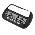 Chess Clock, Digital Chess Timer & Game Timer, 3-In-1 Multipurpose Portable Professional Clock Black.