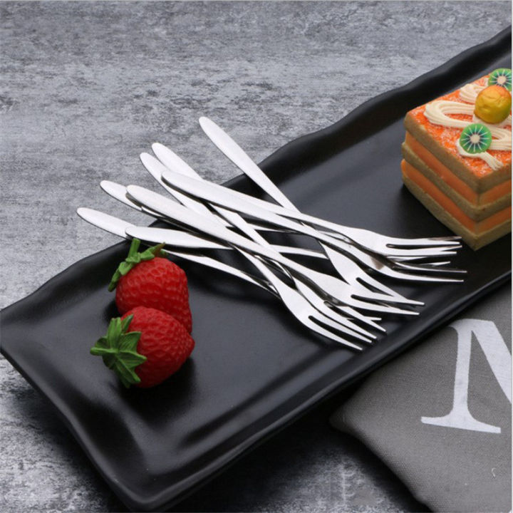 6pcs%20creative%20stainless%20steel%20fruit%20sign%20two%20tooth%20fork%20cake%20dessert%20fork%20Encounter%20-%20Image%209