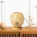 Rattan Table Lamps Accs Boho Beside Lamp Rustic for Photo Props Bedside Home. 