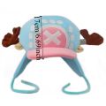 Unisex Cosplay Tony Chopper Plush Hat Anime Cartoon Chopper Cosplay Hat Kawaii Cute Winter Warm Hat Fan Collection.