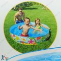 Kids Baby Children Inflatable Swimming Pool Bath Tub Portable Outdoor Summer Water Fun Play Toy (6 Feet / 5 Feet). 