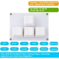 4-key Mini Keyboard Up/Down/Left/Right WASD Axis Mechanical Gaming Keypad Customizable Shortcut Key Game Keyboard Shortcut. 