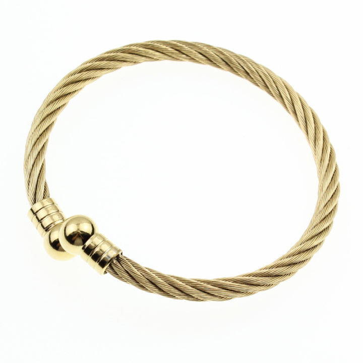 Manufacturers%20supply%20cross-border%20foreign%20trade%20European%20and%20American%20hand%20jewelry,%20men's%20waterproof%20electroplated%20metallic%20stainless%20steel%20wire%20ring%20open%20bracelet%20women%20-%20Image%207