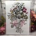 Stencil for Wall & Fashion Painting Template 10 by 8 inch.. 