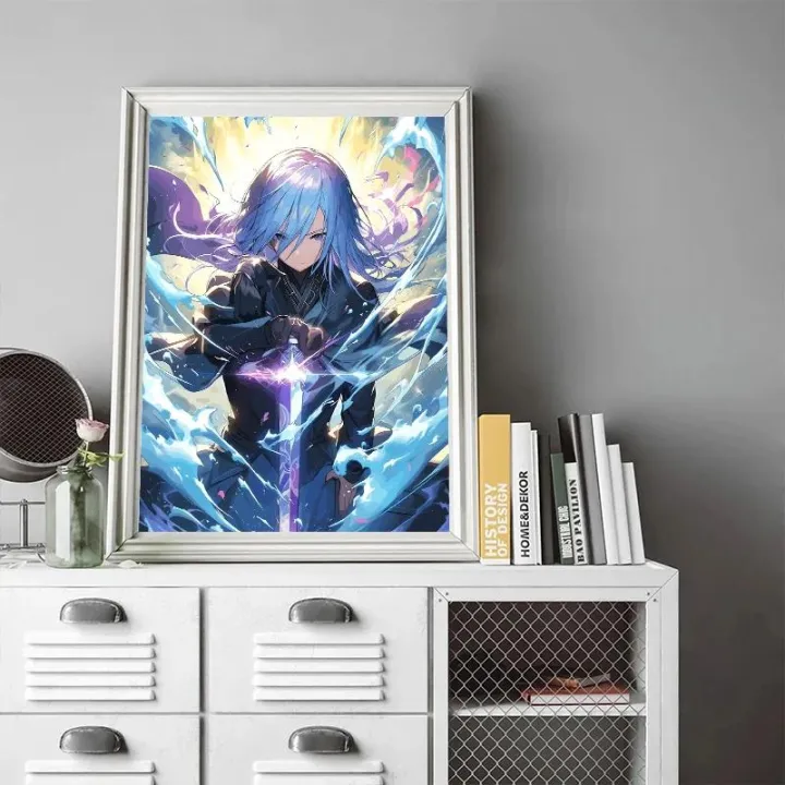 Rimuru%20Tempest%20Slime%20Anime%20Character%20Posters%20Prints%20Canvas%20Painting%20Manga%20Wall%20Art%20Picture%20for%20Living%20Room%20Home%20Cuadros%20Decor%20-%20Image%203