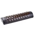 POP RELAX Heating Hexagon jade tourmaline germanium stone jade cervical pillow PR-P002 massage relaxant cervical tourmaline. 