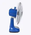 Click Rechargeable Table Fan 12'' Blue. 