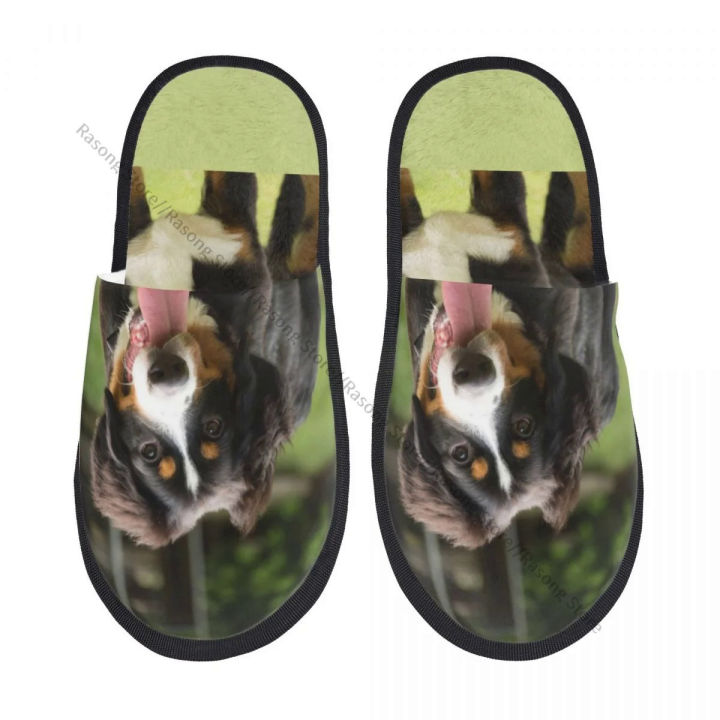 Winter%20Women%20Men%20Non-Slip%20Flat%20Slippers%20Cute%20Bernese%20Mountain%20Dog%20On%20Grass%20Indoor%20Fur%20Soft%20Warm%20Shoes%20-%20Image%203
