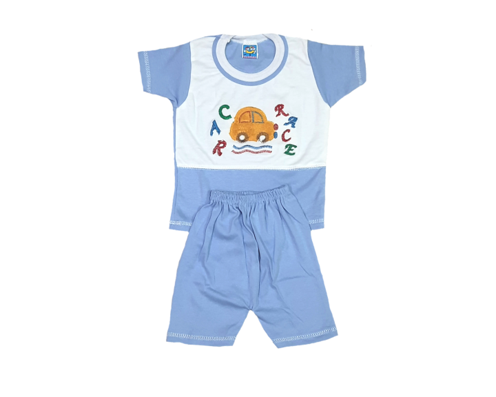 3%20pcs%20boys%20embroidery%20design%20multicolor%20premium%20cotton%20half%20sleeve%20t-shirt%20with%20pant%20-%20Image%203