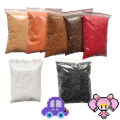 10000pcs / bag 2.6mm mini hama beads kids DIY toy colormixing white black skin color fuse beads learning toys for children MuXiaRe.