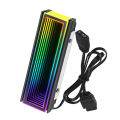 5V ARGB Sync Computer 2280 SSD M2 Radiator PC RGB M.2 Nvme Cooling A. 