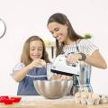 “Scarlett 7-Speed Electric Hand Mixer – Egg Beater, Cake Mixer & Whipping Machine | Lightweight Kitchen Mixer”.