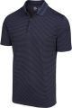 Three Sixty Six Dry Fit Golf Shirts - Short Sleeve Mens Stripe Polo Shirt Lightweight and Breathable Gym Sportswear Fitness.